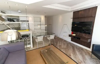 Flat na vila olímpia, próximo da a av santo amaro e av brigadeiro faria lima