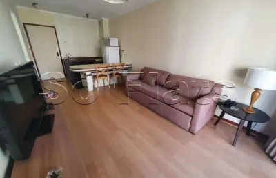 Flat mobiliado com arrumação de quarto, com cozinha completa com geladeira grande. sem burocracia.