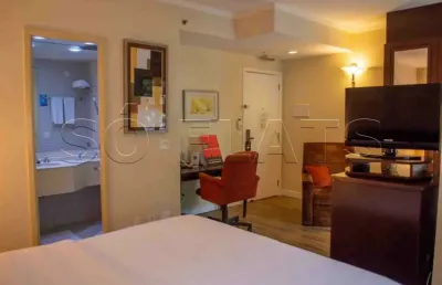 Flat com 1 quarto à venda na Rua Jerônimo da Veiga, 248, Jardim Europa, São Paulo