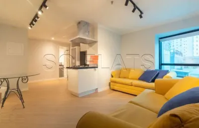 Apartamento com serviços para locação próximo ao shopping pamplona e av 9 de julho. consulte-nos.