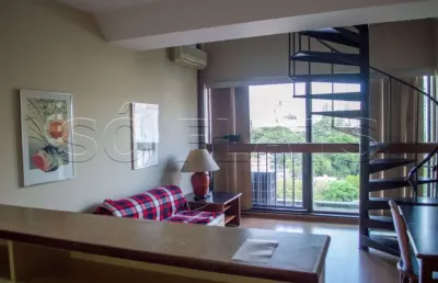 Flat no jardins com 56m², com serviços, sem burocracia na locação a 100 metros da av. paulista.
