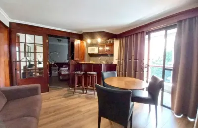 Higienópolis classic, flat para locação com boa localização próx a praça charles miller.