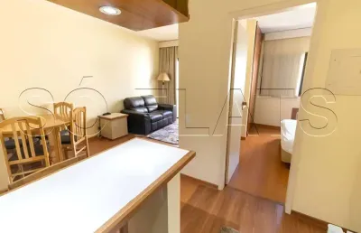 Madison plaza, flat nos jardins para moradia ou investimento