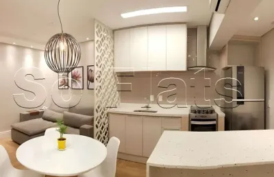 Flat lindo na vila nova conceição, próximo a av sto amaro