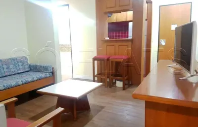 No famoso bairro da consolação, na melhor região de são paulo, flat mobiliado.