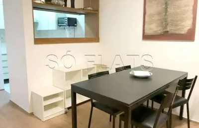 Flat estilo residencie na vila nova conceição, prox a av. sto amaro e fmu. consulte-nos.