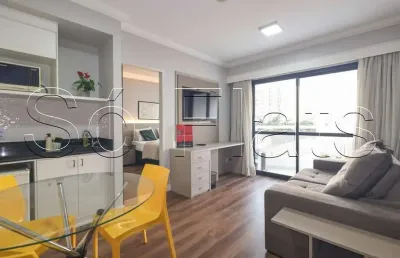 Flat the palace, disponível para venda com 36m², 01 dormitório e 01 vaga