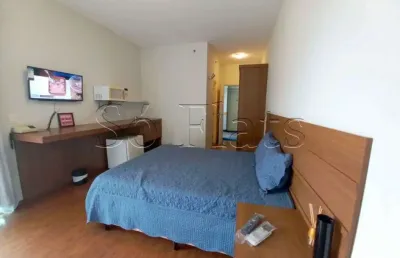 Apto no comfort ibirapuera contendo 26m², 1 dormitório e 1 vaga, disponível para locação
