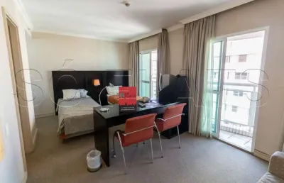 Flat para locação próximo a puc e av. sumaré. com entrada imediata e sem fiador.