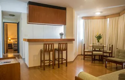 Flat baden baden 49m² 1 dorm, 1 vaga para investir ou morar no campo belo.