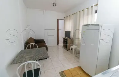 Saint gothard - flat próximo ao próximo ao shopping frei caneca, totalmente mobiliado.. sem fiador.