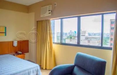 Apartamento à venda na vila clementino totalmente mobiliado e com serviços.