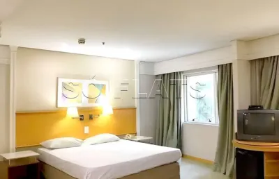 Apartamento à venda mobiliado com excelente localização na vila olimpia.