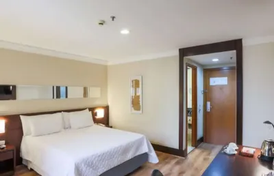 Flat disponível para venda no transamérica executive congonhas, com 1 dormitório, 23 m² e 1 vaga