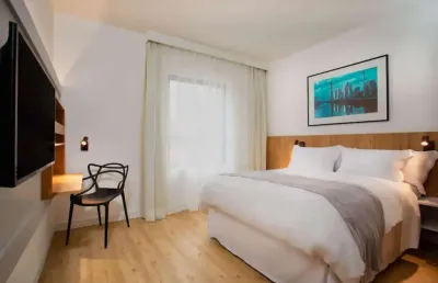 Flat  disponível à venda no radisson berrini para morar ou investir