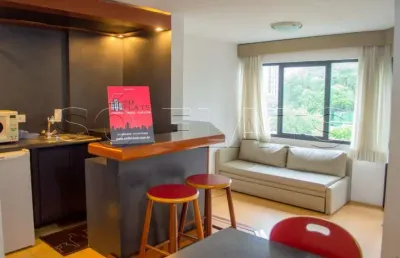 Flat park plaza brooklin 38m² 1 dormitório 1 vaga para locação