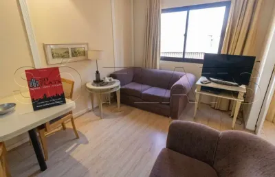 Flat the world 30m² 1 dorm 1 vaga na vila olímpia para locação.