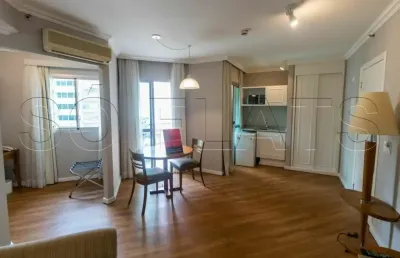 Flat quality bela cintra disponível para venda com 43m² e 01 vaga de garagem