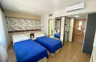 Flat mobiliado  disponível para venda com 28m² e 01 vaga de garagem