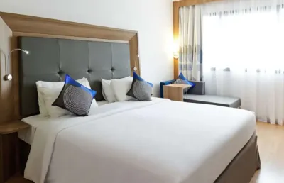 Flat novotel salvador hangar aeroporto disponível para venda com 26m² e 1 vaga.
