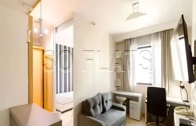 Flat innside higienópolis disponível para venda com 27m²e 01 vaga de garagem