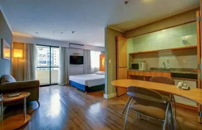 Flat slaviero essential são paulo ibirapuera disponível para venda com 35m² e 01 vaga de garagem