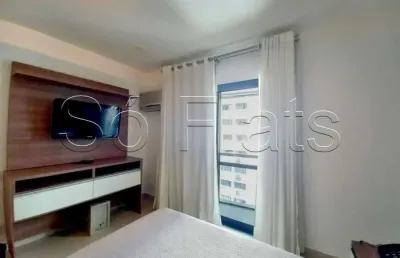 Apto no interative com 46m², 1 dormitório e 1 vaga disponível para locação no jardim paulista.