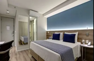 Flat comfort hotel guarulhos aeroporto, disponível para venda com 23m², 01 dorm e 01 vaga de garagem
