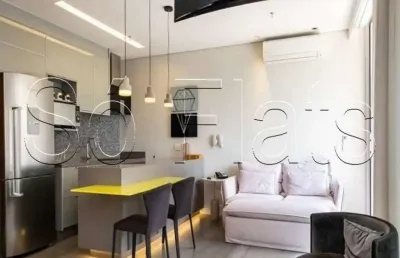 Flat fl residence  62m² 1 dormitório 1 vaga para locação na vila olímpia.