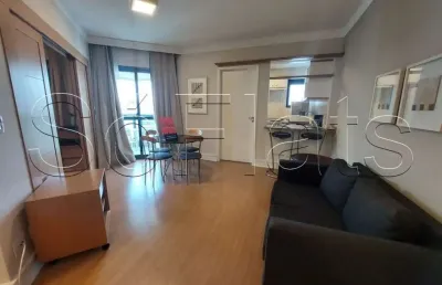 Apartamento com serviços no flat paradise garden, 02 dormitório e uma excelente localização