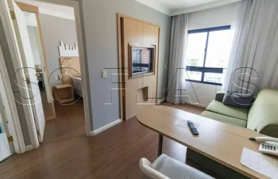 Flat para locação no sp pinheiros contendo 28m², 1 dormitório e 1 vaga de garagem.