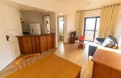 Flat contemporâneo 42m² 1 dorm 1 vaga na vila nova conceição para locação.