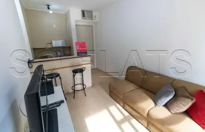 Flat em moema para locação, próx a av. helio pelegrino e pq do ibirapuera. com entrada imediata.