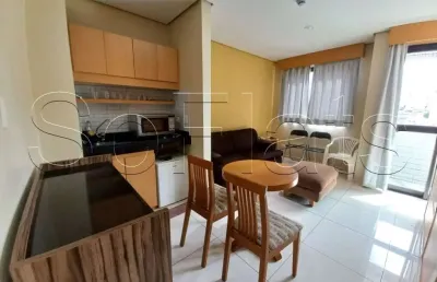 Santana gold 32m² 1 dormitório 1 vaga para locação com entrada imediata.