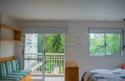 Flat choice panamby para locação com 33m² muito próximo da av. hebe camargo.