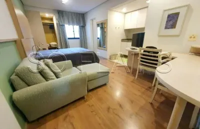 Flat nações unidas para locação, 27m² ao lado da av. cecilia lottenberg.