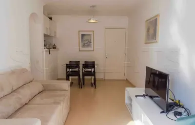 Flat saint charles no itaim bibi para locação com 45m² prox. a av. santo amaro.