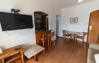 Flat les jardins para estadia, 2 dorms e 1 vaga de garagem prox da oscar freire