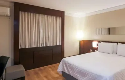 Flat transamerica congonhas 29m² e 1 dormitório para locação prox. ao aeroporto.