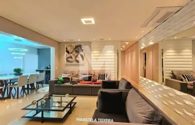 Apartamento 3 dormitórios e 3 suítes no baeta neves, sbc