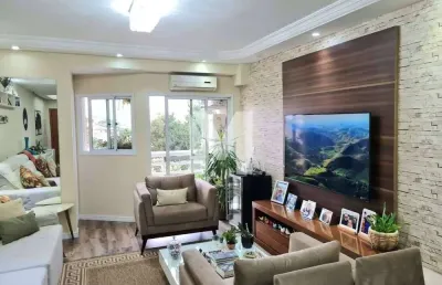 Apartamento à venda no rudge ramos, sbc – 3 quartos e 3 vagas