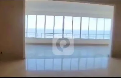 Apartamento na av atlântica, 500m², 5 quartos, 2 suítes, vista total mar .