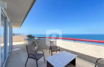 Orla da barra lúcio costa cobertura duplex frontal mar 3 quartos 1 suíte 200m² 4 vagas