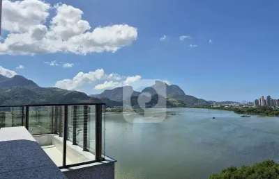 Cobertura linear no be península com vista cinematográfica