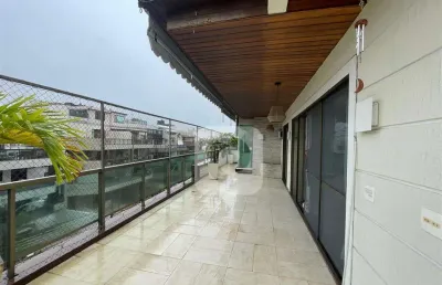 Cobertura linear 250m2 3 quartos à venda no recreio dos bandeirantes