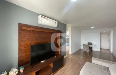 Apartamento mobiliado porteira fechado 2 quartos 77m2 barra da tijuca