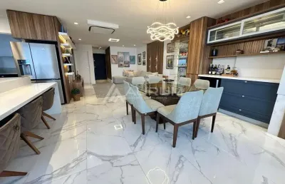 Apartamento frente mar mobiliado, em centro, navegantes/sc