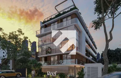 Flat com 1 dormitório à venda por r$ 414.488,00 - cabo branco - joão pessoa/pb