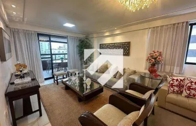 Apartamento com 4 dormitórios à venda, 210 m² por r$ 1.290.000,00 - manaíra - joão pessoa/pb
