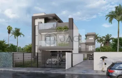 Imóvel exclusivo: sobrado alto padrão de 3 quartos e 1 suíte em condomínio no capão da imbuia, curitiba-pr - 171,63 m² - 2 vagas de garagem